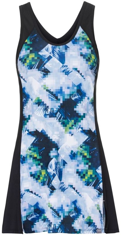 Head Fiona Dress - sky blue/black