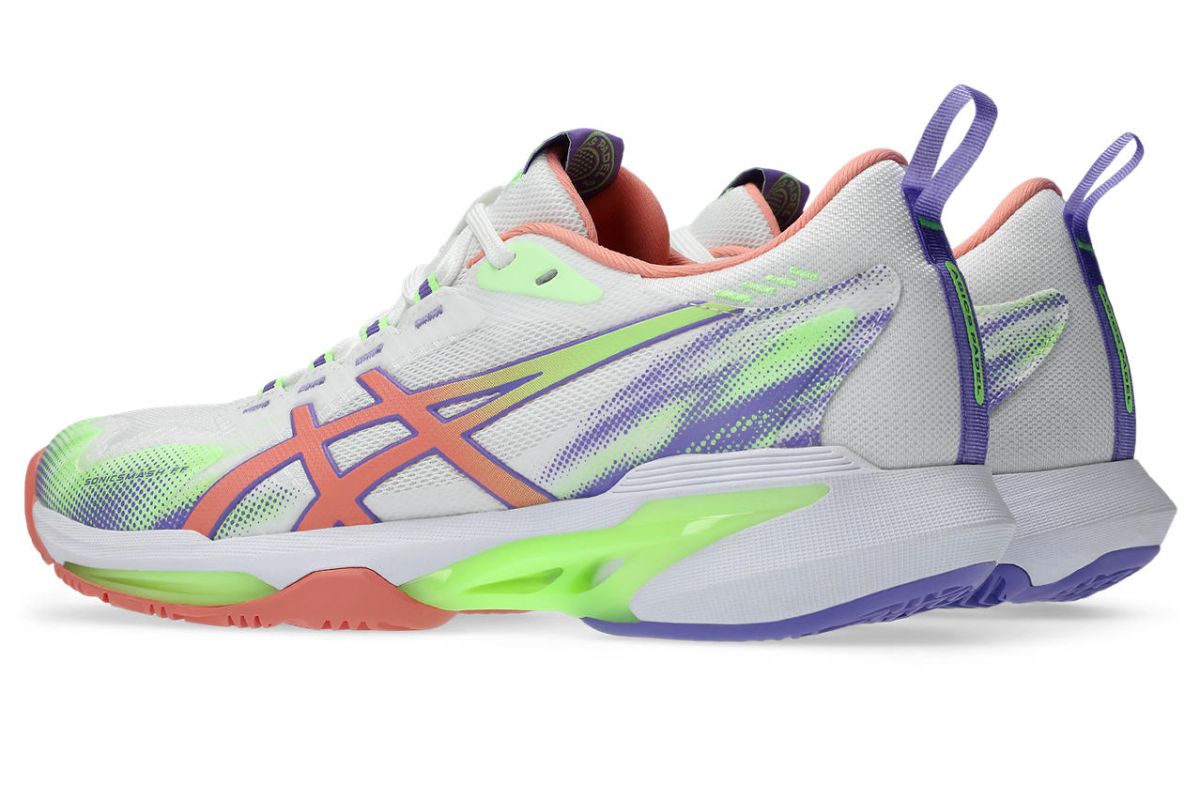 Asics Sonicsmash FF - white/guava Asics Sonicsmash FF - white/guava