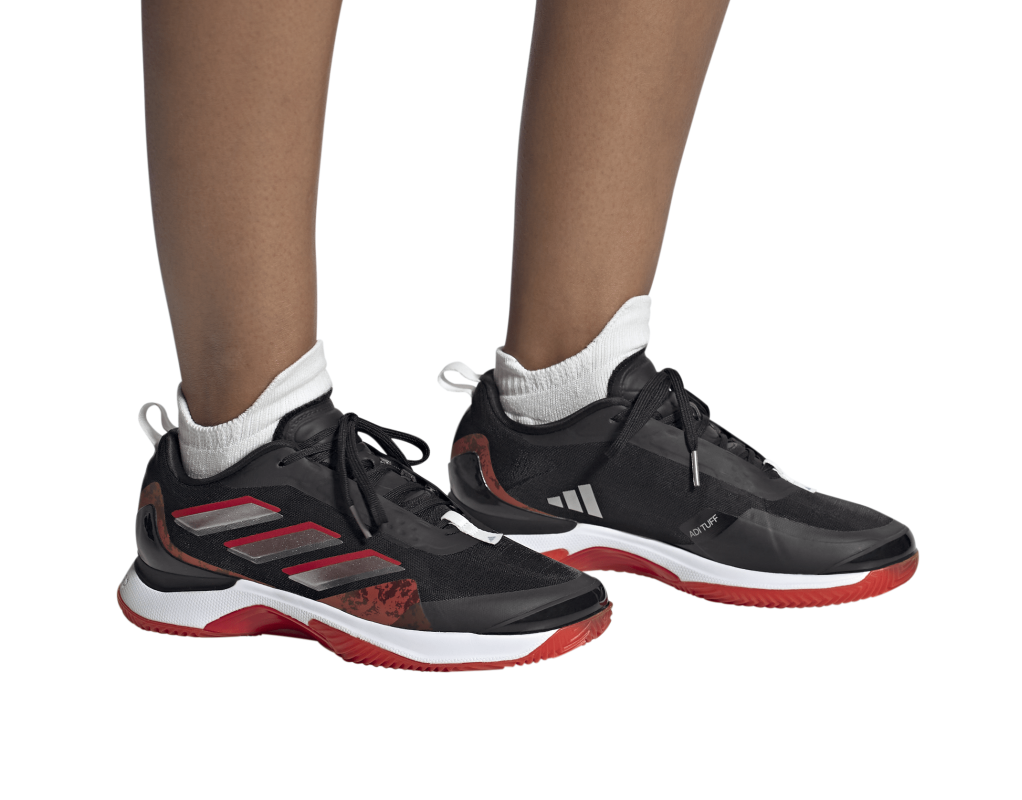 HQ8409_11_FOOTWEAR_On-Model_Front-View_white