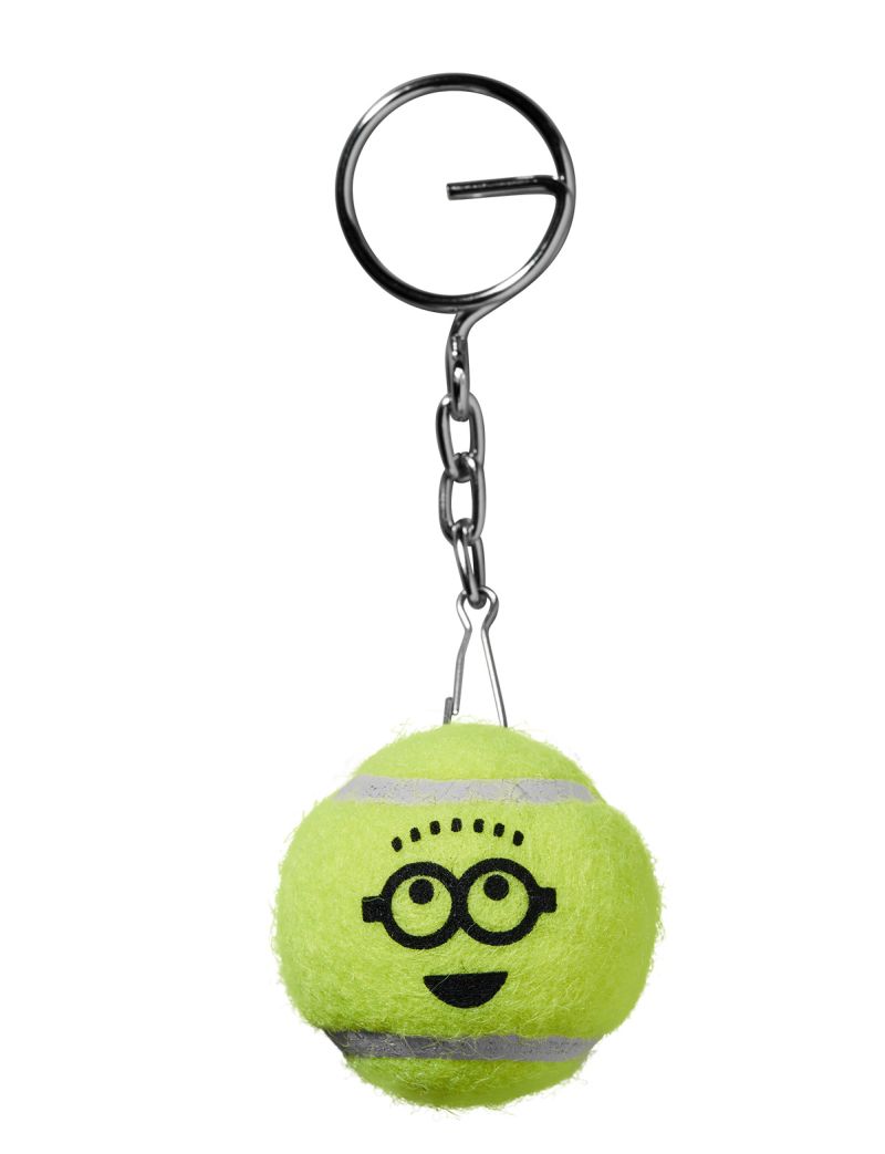 Wilson Minions 3.0 Tennis Ball Keychain - yellow/black