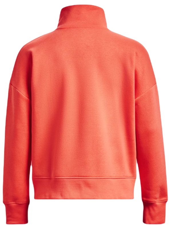 Under Armour Women's UA Rival Fleece 1 Zip - after burn/white