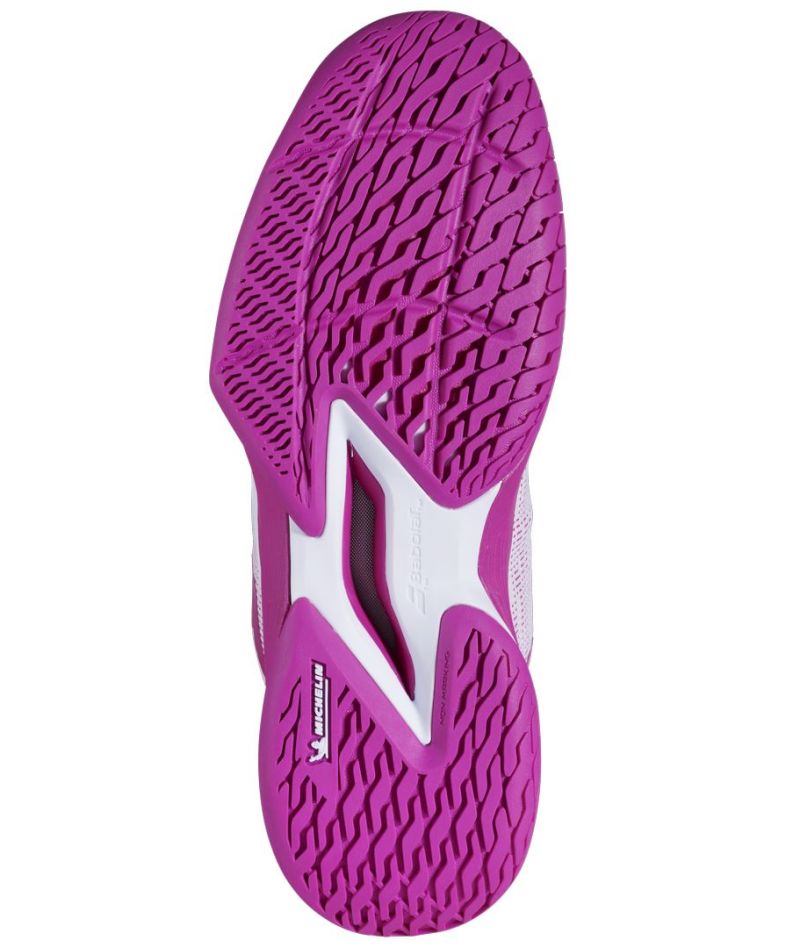 Babolat Jet Tere 2 - white/fandango pink