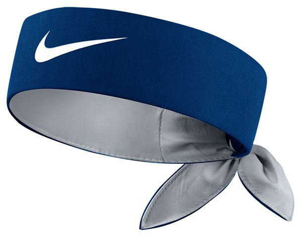 Bandana Tenisowa Nike Tennis Headband - blue jay/white
