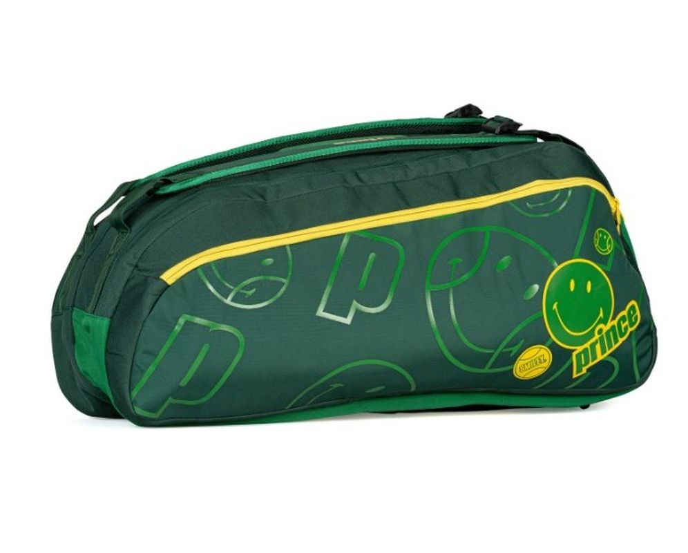 Prince X Smiley Tour 2 Comp Bag - green