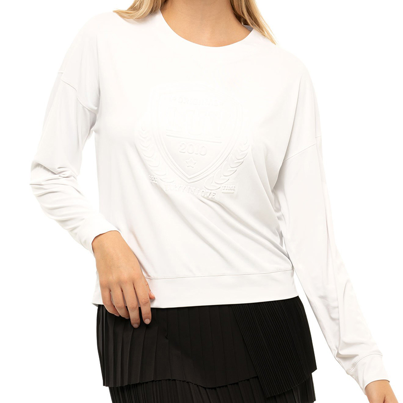 Lucky in Love Post a Plaid The Original Light Weight L/S - white Lucky in Love Post a Plaid The Original Light Weight L/S - white