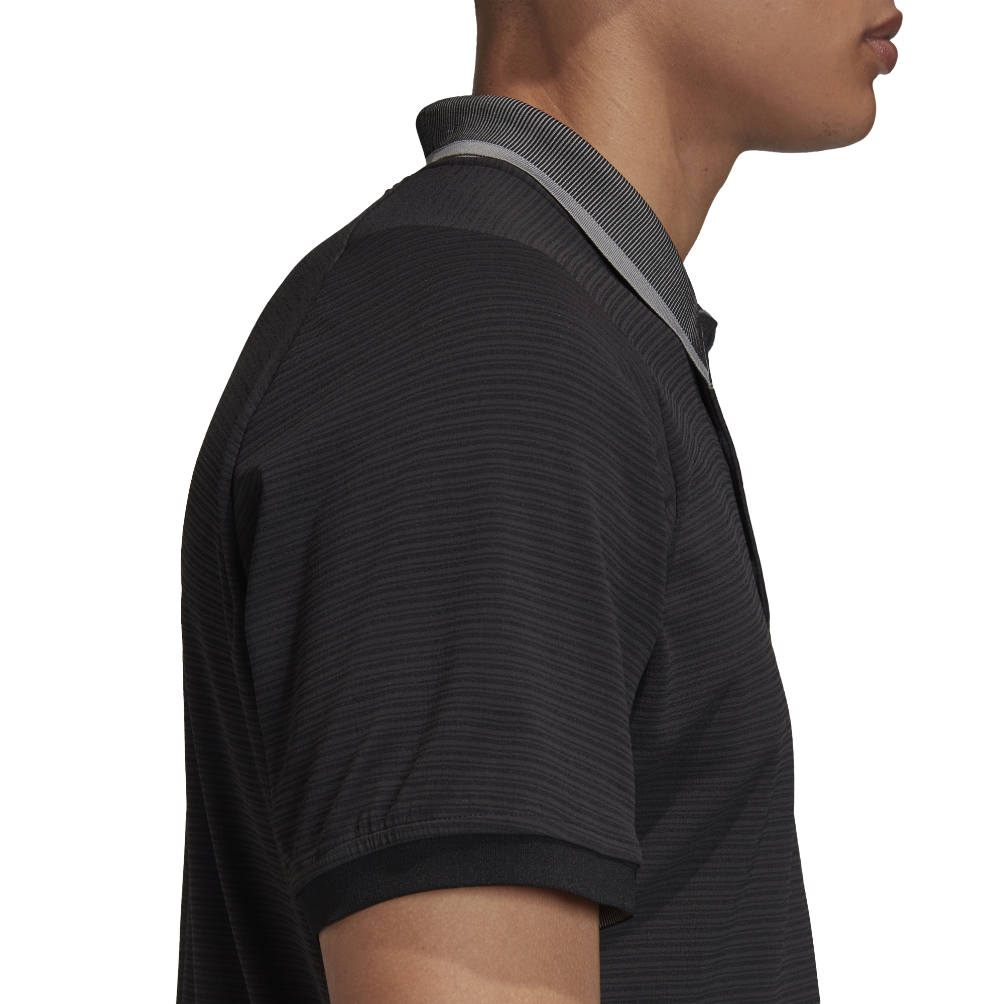 Adidas M T Freelift Polo - black/grey three