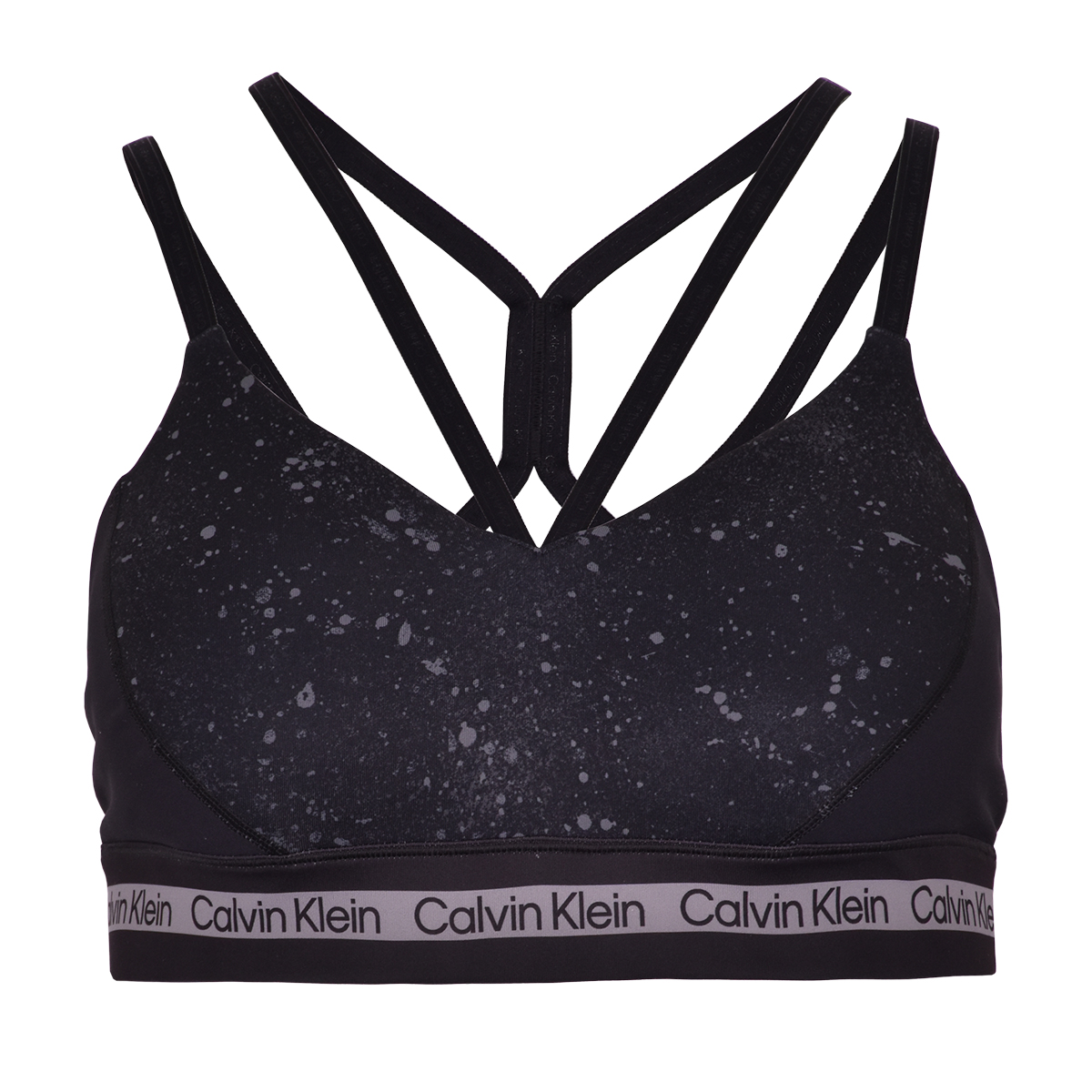 Calvin Klein Low Support Sports Bra - black Calvin Klein Low Support Sports Bra - black