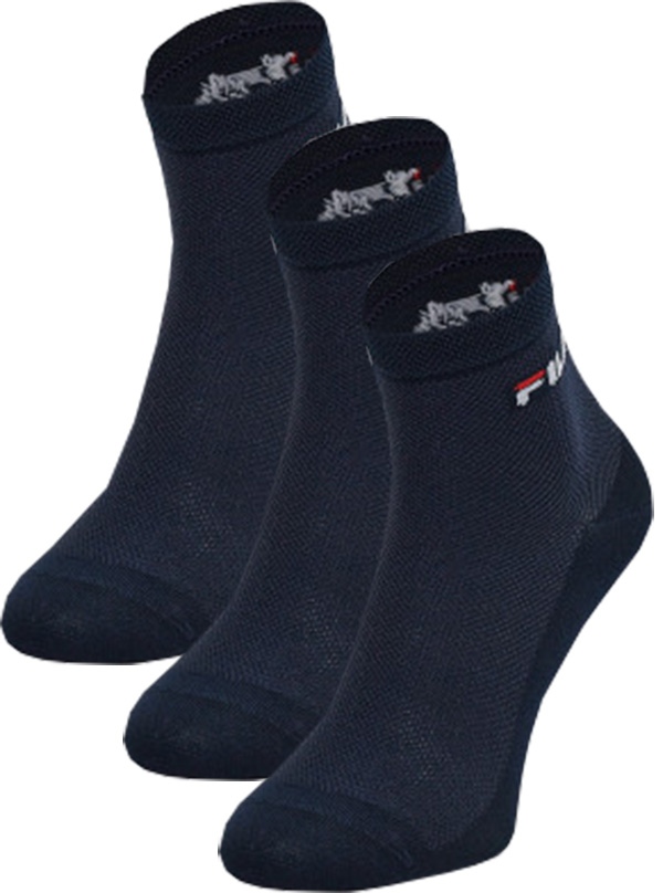 Fila Quarter Mercerized Cotton 3P - navy