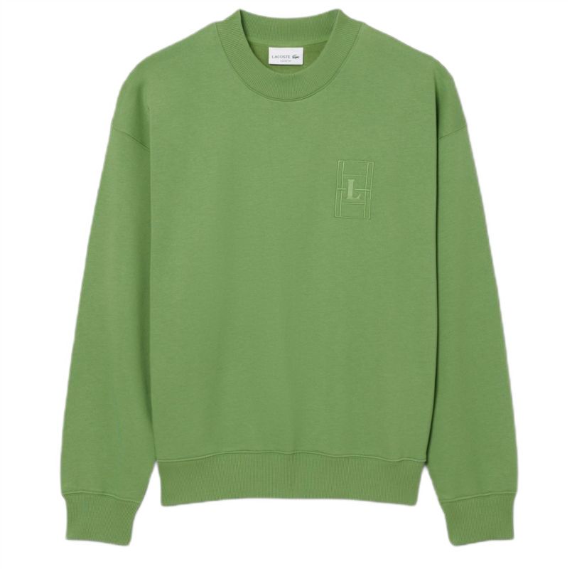 Lacoste Embroidered Fleece - lamb's lettuce