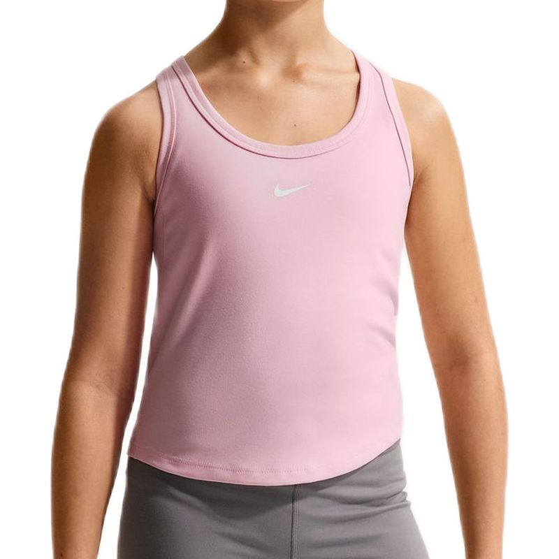 Nike Kids Dri-Fit One Fitted Tank - med soft pink/white
