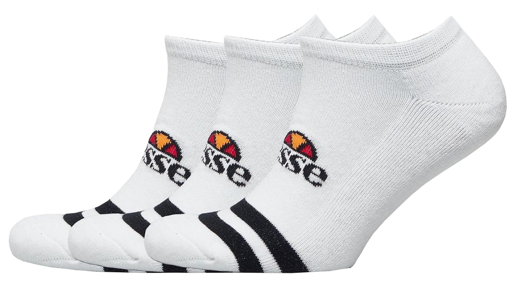 Ellesse Melna Trainer Liner Sock 3P - white