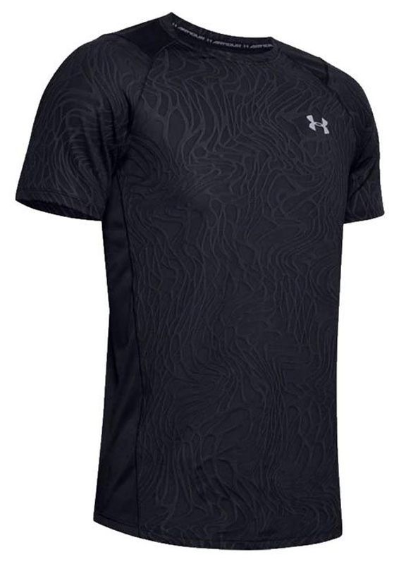 Under Armour UA MK1 Jacquard SS - black Under Armour UA MK1 Jacquard SS - black