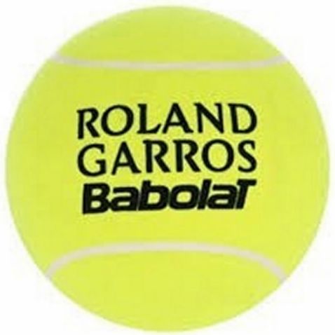 Piłka Gigant Babolat Jumbo Ball Roland Garros - yellow