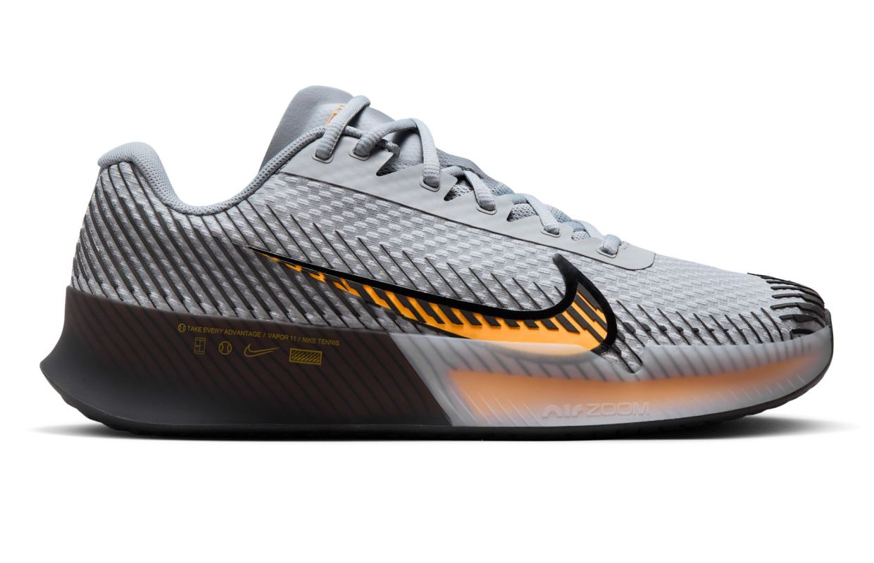 Nike Zoom Vapor 11 - wolf grey/laser orange/black