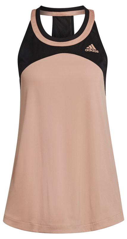 Adidas Club Tank W - ambient blush/black