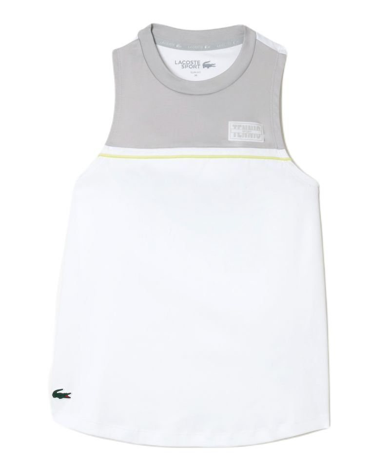 Lacoste Contrast Stretch Cotton Sport Tank