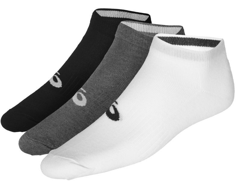 asics-3ppk-ped-socks-3-pary-black-white-grey-1 Asics 3PPK Ped Socks - 3 pary/black/white/grey