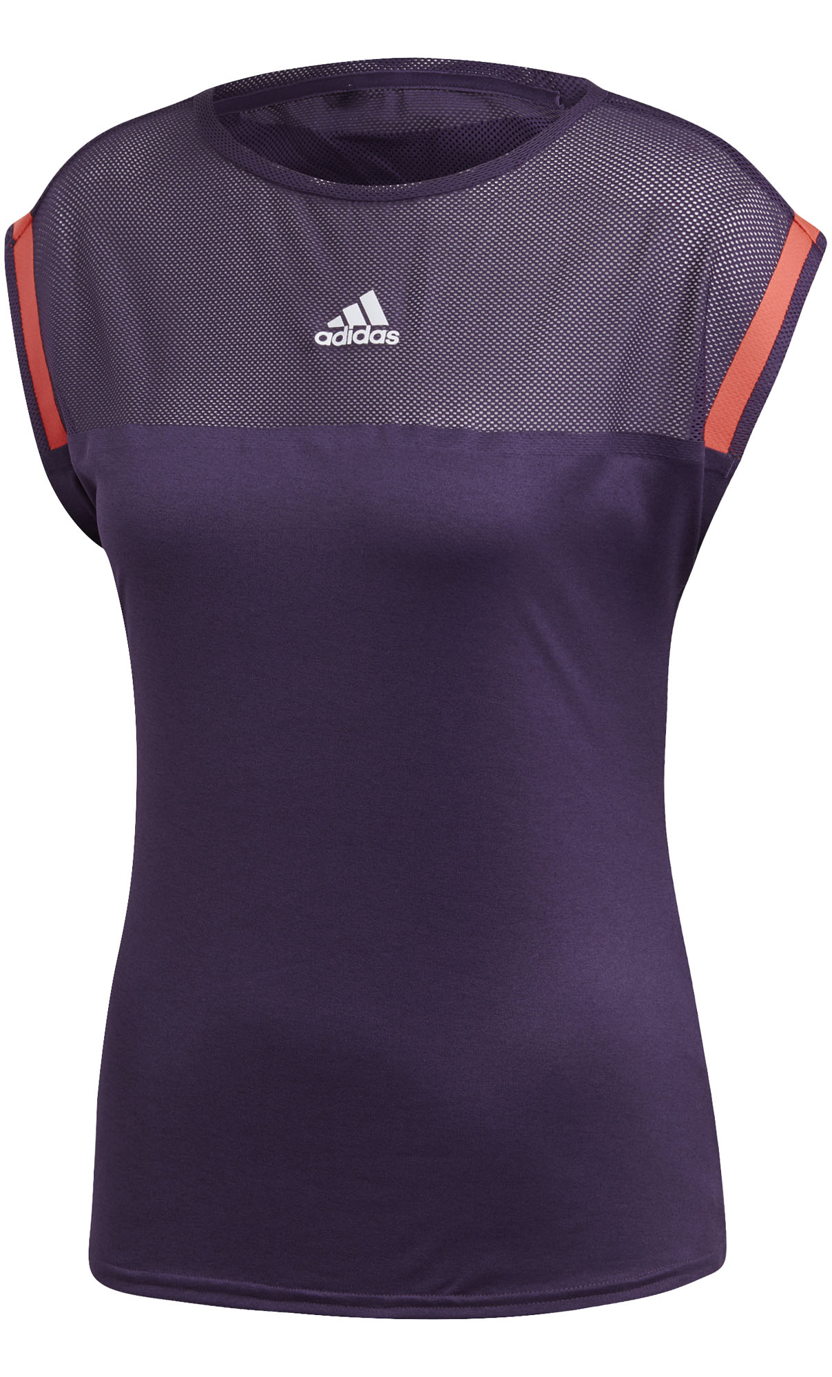 Adidas Escouade Tee - legend purple/shock red