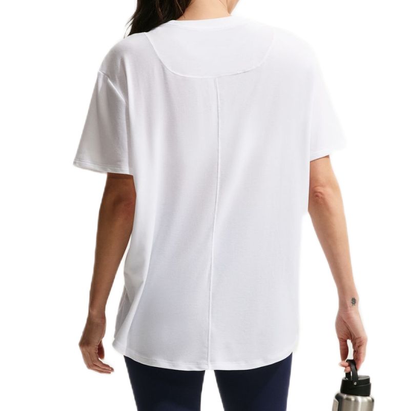 Nike One Relaxed Dri-Fit Short Sleeve - white/black Nike One Relaxed Dri-Fit Short Sleeve - white/black