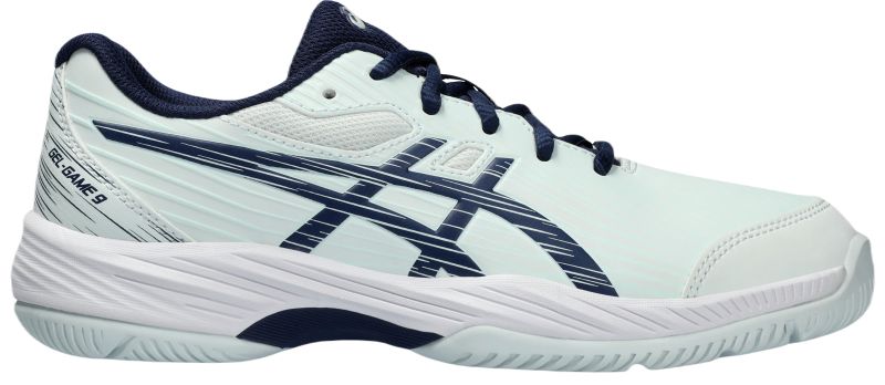 1044A052_300_SR_RT_GLB Asics Gel-Game 9 GS - pale mint/blue expanse