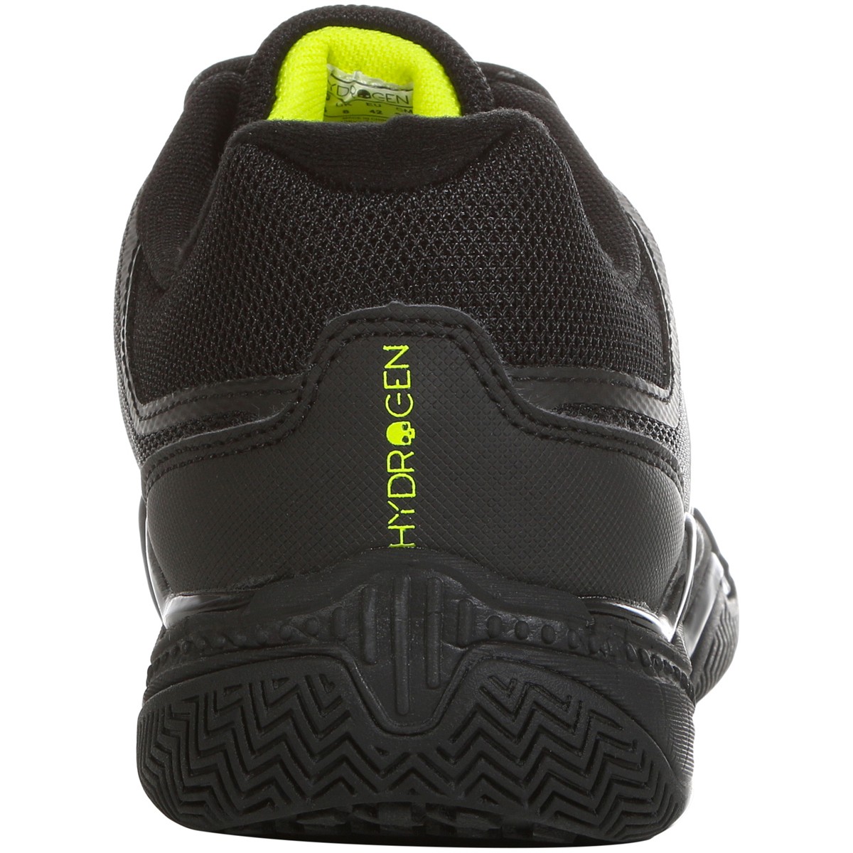 Hydrogen Tennis Shoes - black/yellow fluo
