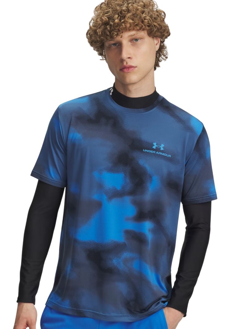 Under Armour Vanish Energy Printed Short Sleeve - blue atlantis Under Armour Vanish Energy Printed Short Sleeve - blue atlantis