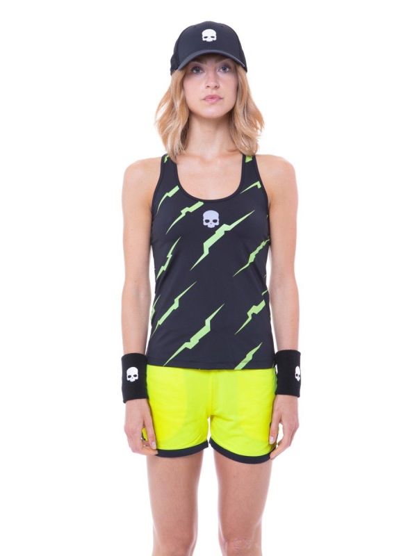 hydrogen-thunder-tank-top-woman-black-yellow-fluo-3 Hydrogen Thunder Tank Top Woman - black/yellow fluo