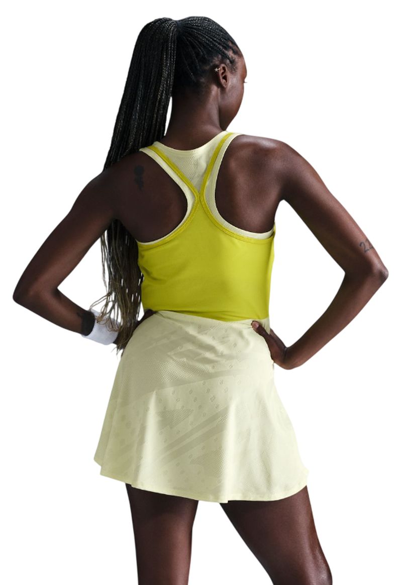 Nike Court Dri-Fit Slam Dress - luminous green/high voltage/medium ash 
