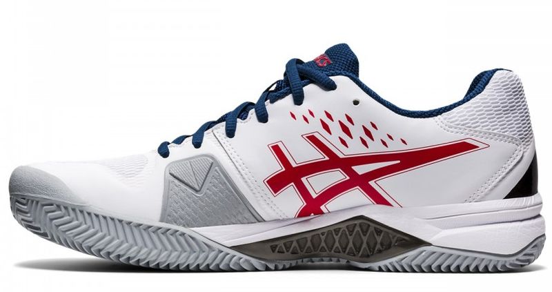 Asics Gel-Challenger 12 Clay - white/classics red