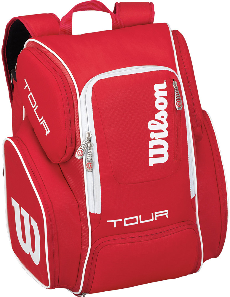 Wilson Tour V Backpack Large - red