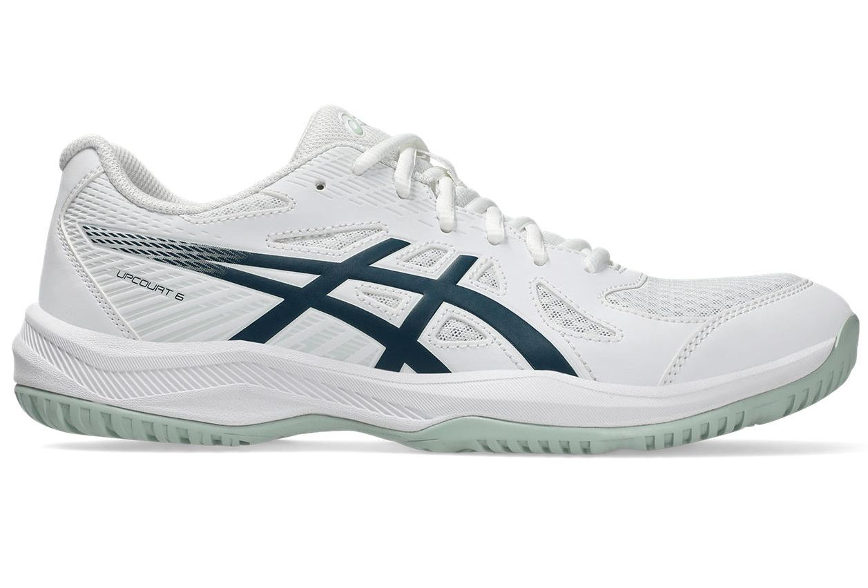 Asics Upcourt 6 - white/tranquil teal