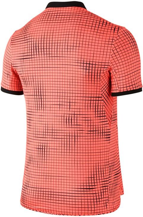 Nike Advantage Premier Polo - bright mango/black