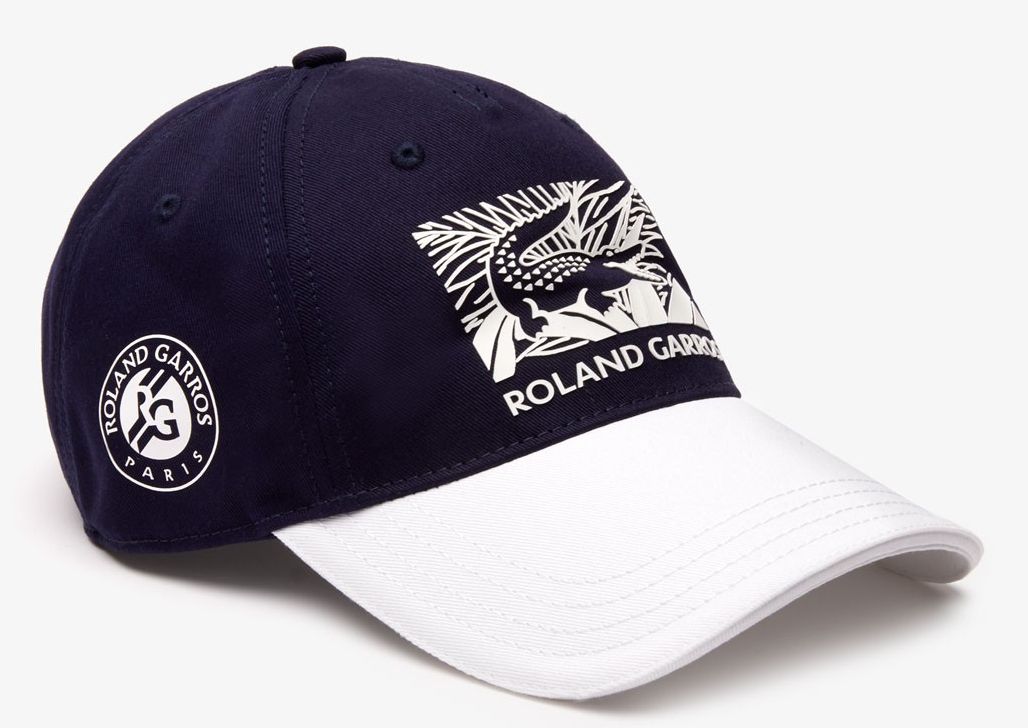lacoste-roland-garros-edition-printed-cap-navy-white-1 Lacoste Roland Garros Edition Printed Cap - navy/white