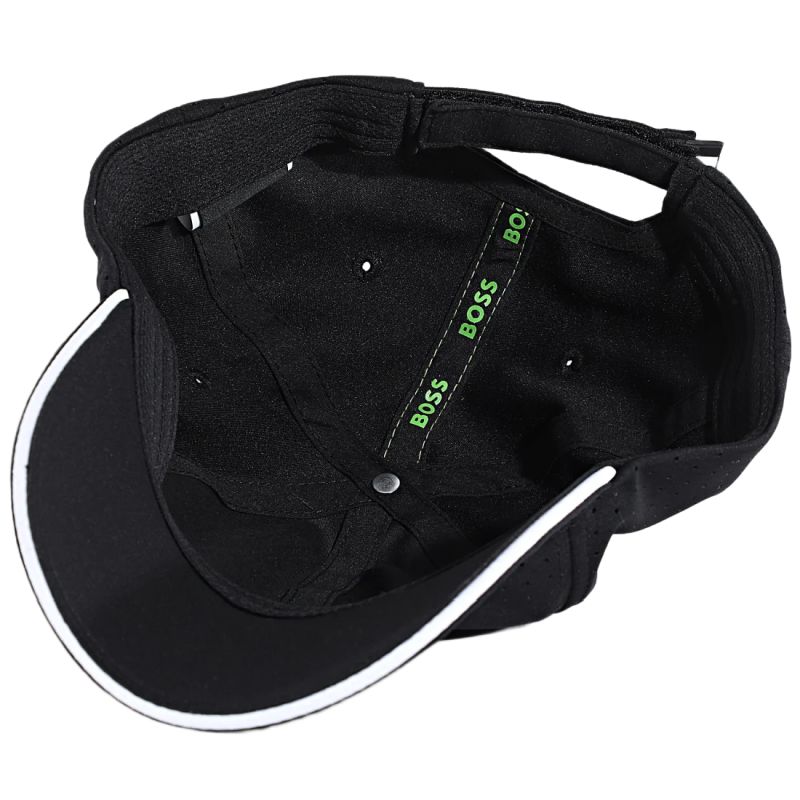 BOSS Perforated Gloss Logo - black