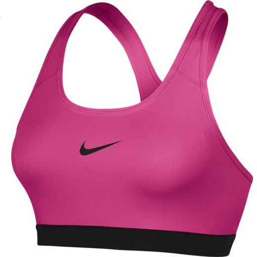 Nike Pro Classic Sports Bra - vivid pink/black