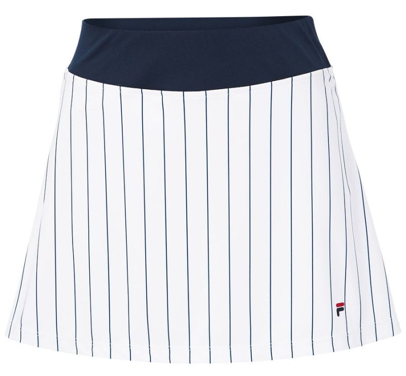 Fila Skort Anna W - white/peacoat blue stripe Fila Skort Anna W - white/peacoat blue stripe