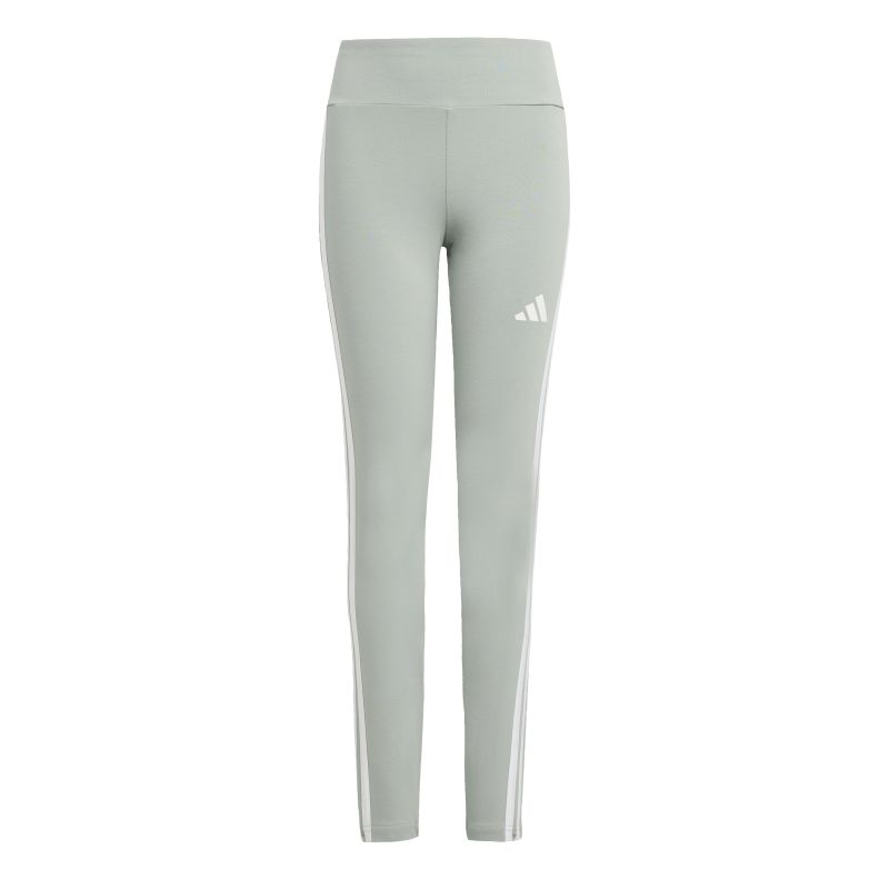 Spodnie dziewczęce Adidas Girls 3-Stripes - wonder silver/white