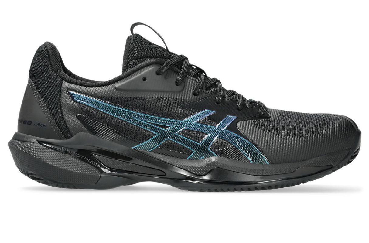 Asics Solution Speed FF 3 Clay Night Energy - black/prism blue Asics Solution Speed FF 3 Clay Night Energy - black/prism blue