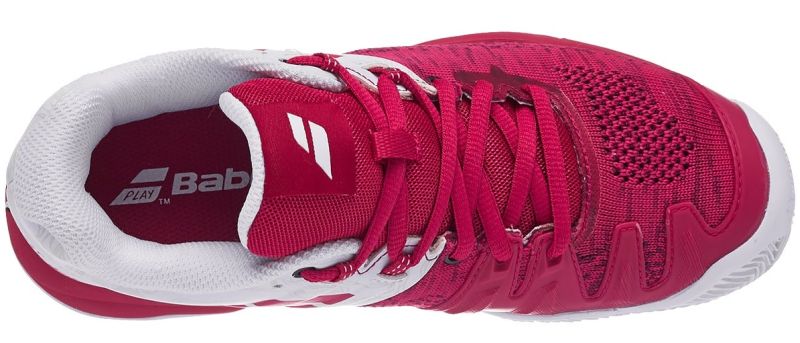 Babolat Propulse Blast Clay Women - white/vivacious red