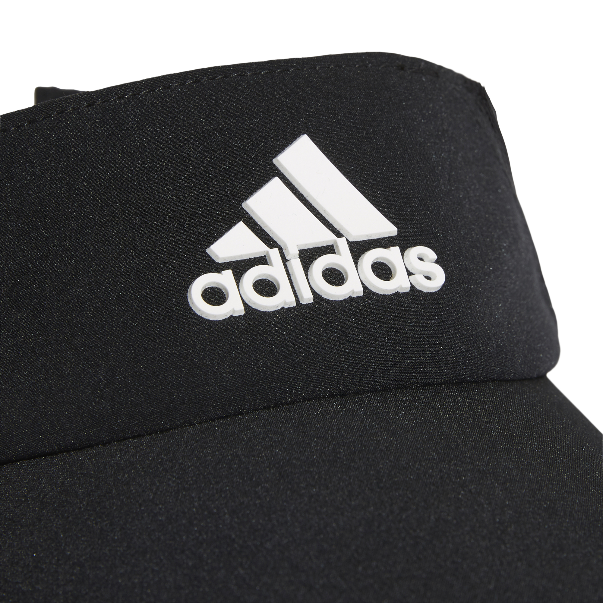 Adidas Aeroready Visor - black/black/white OSFM