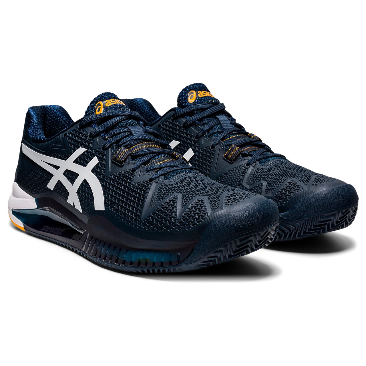 asics-gel-resolution-8-clay-french-blue-white-5 Asics Gel-Resolution 8 Clay - french blue/white