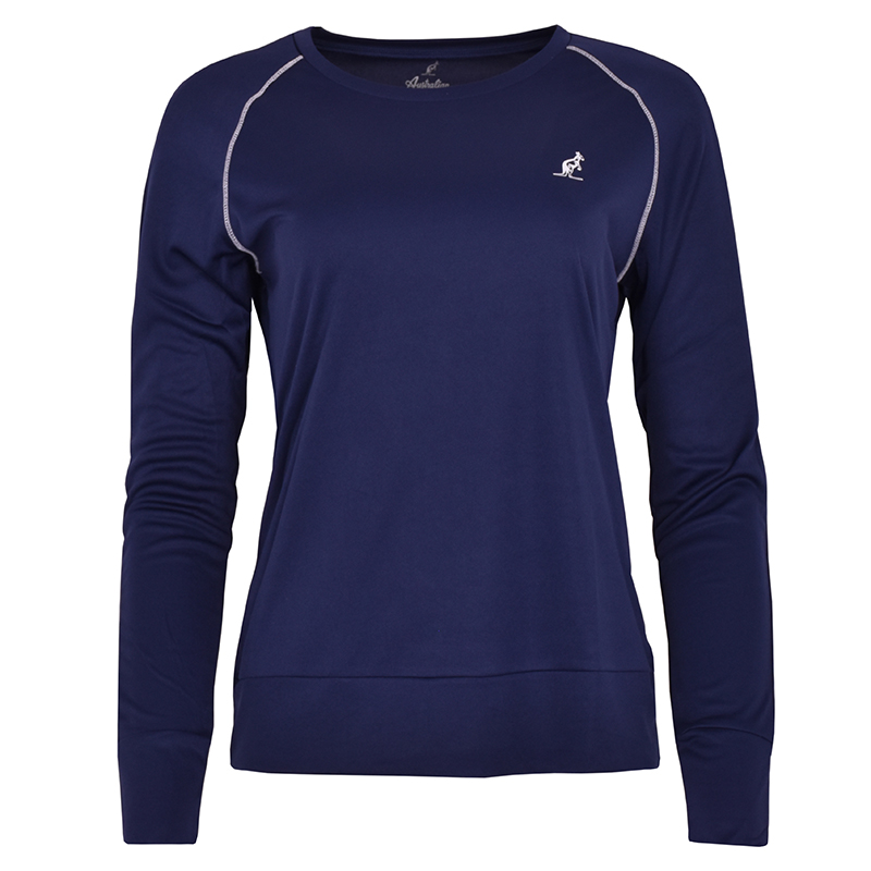 Australian T-Shirt Ace Long Sleeve - blu cosmo Australian T-Shirt Ace Long Sleeve - blu cosmo