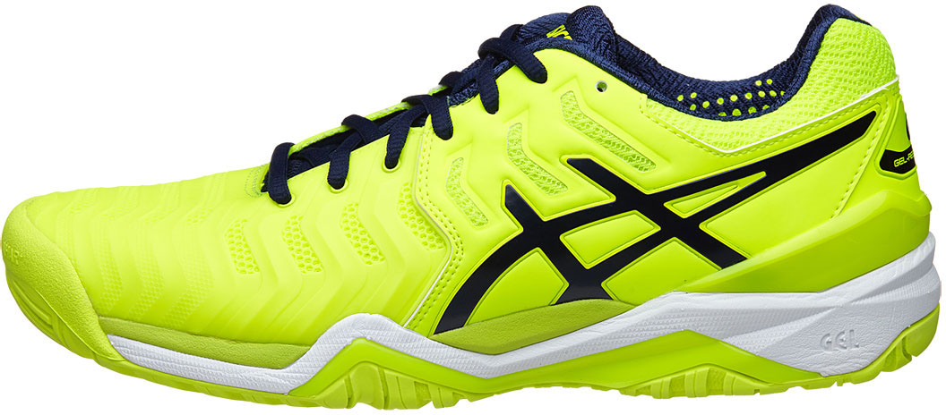asics-gel-resolution-7-clay-safety-yellow-indigo-blue-white-2 Asics Gel-Resolution 7 Clay - safety yellow/indigo blue/white