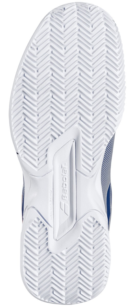 Babolat Jet Clay Junior - white/pureed pumpkin