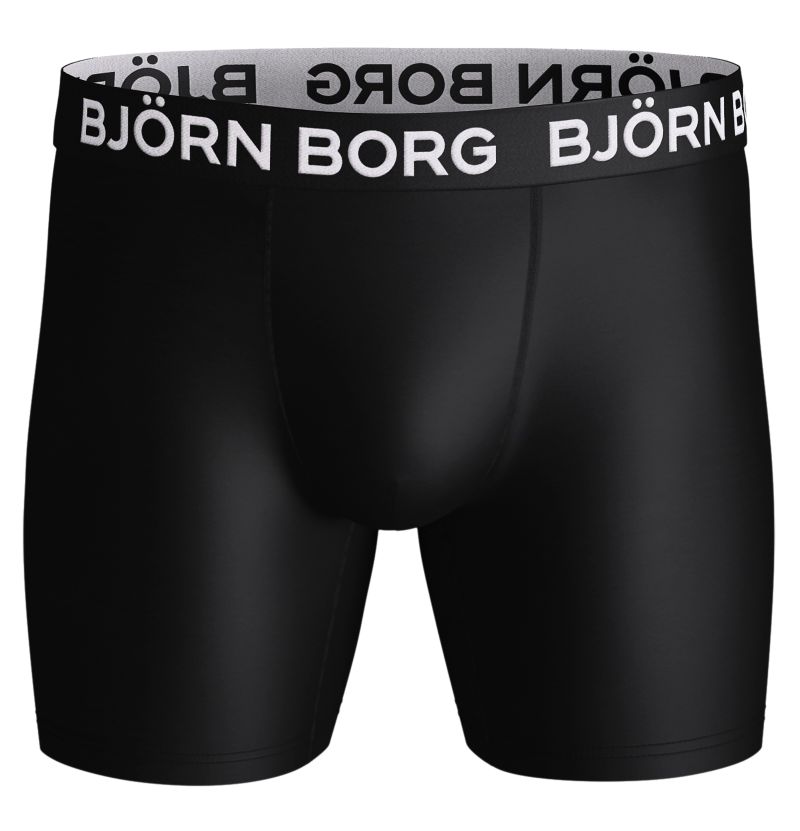 Björn Borg Microfiber 2P - black Björn Borg Microfiber 2P - black