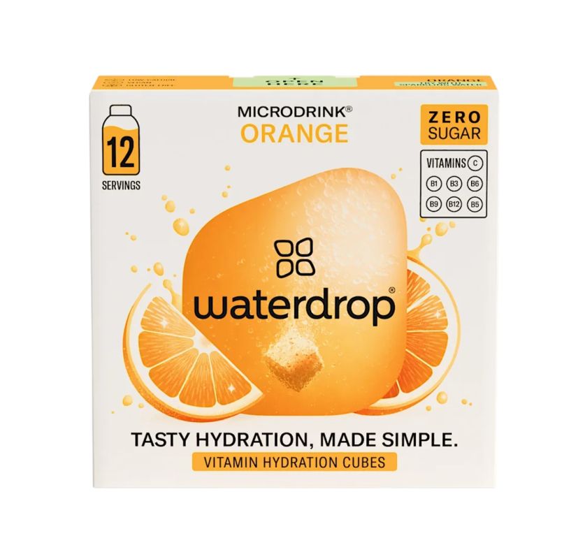 Waterdrop Microdrink Vitamin Hydration Cubes 12P - orange Waterdrop Microdrink Vitamin Hydration Cubes 12P - orange