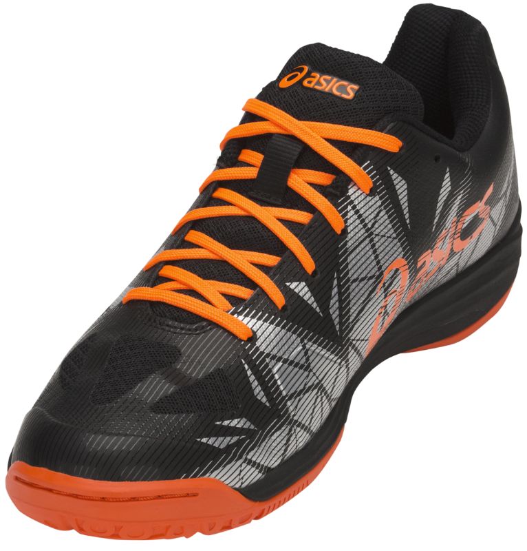 Asics Gel-Fastball 3 - black/shocking orange
