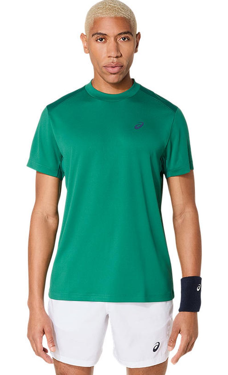 Asics Court Short Sleeve - jasper green 