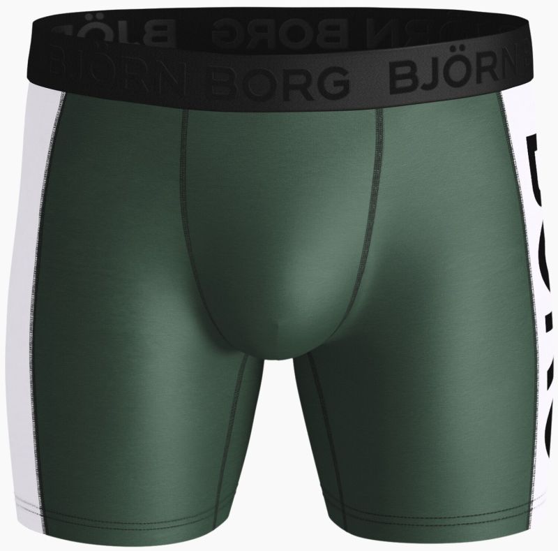Björn Borg Shorts Per BB Textured Block 3P - duck green