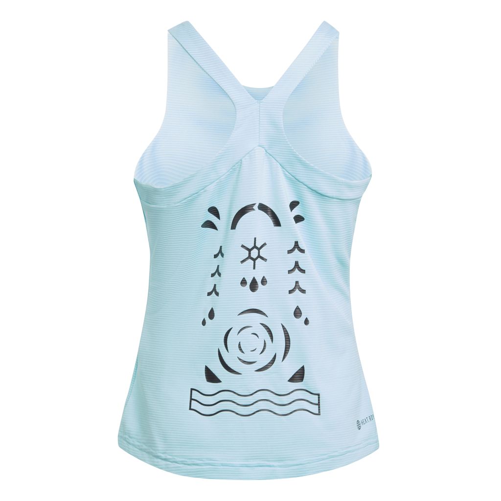Adidas G Q2 Tank Heat Ready - pulse aqua/black